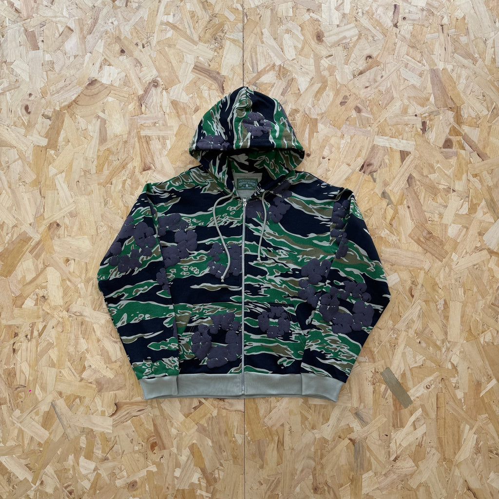 Denim Tears Camo Zip Hoodie 4+