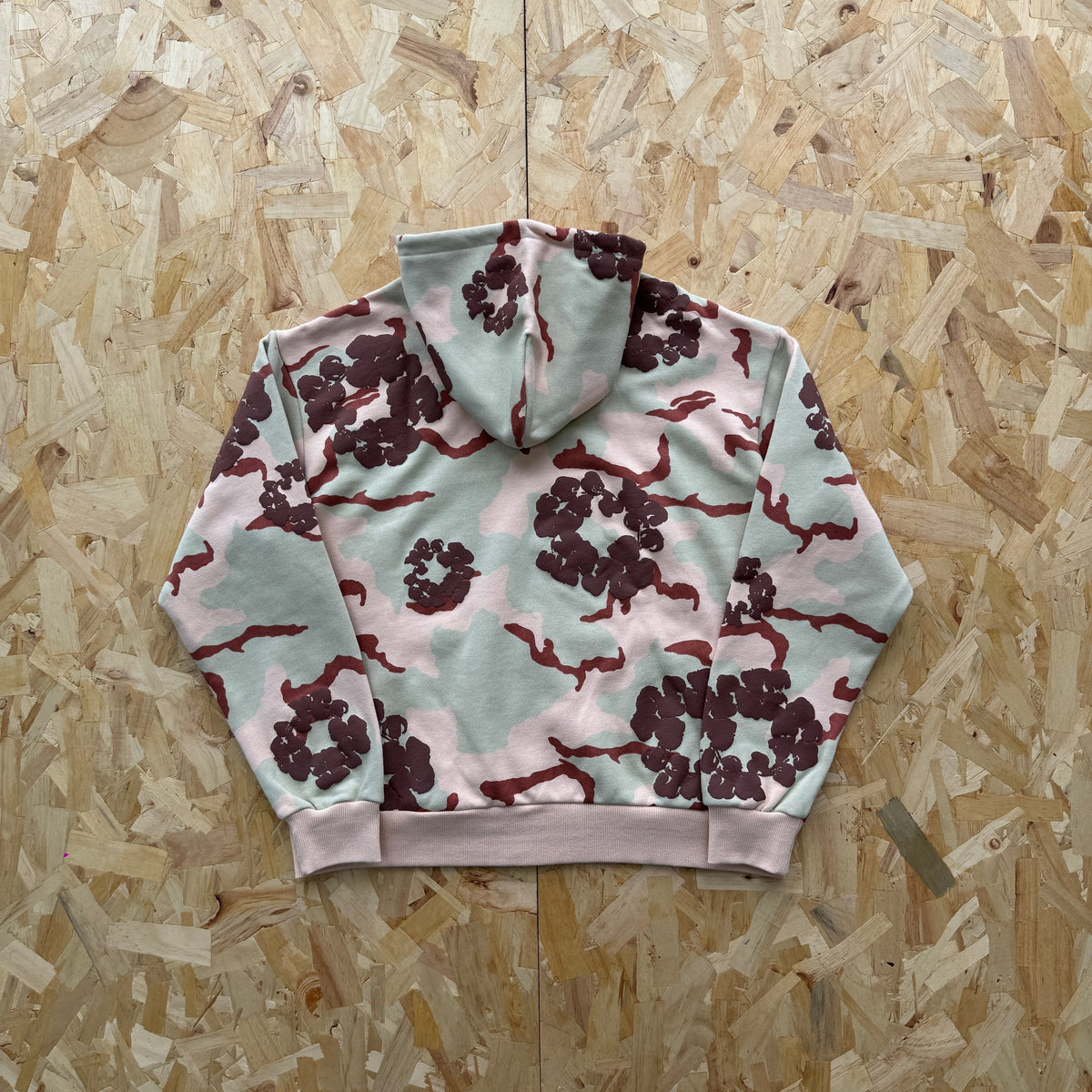 Denim Tears Camo Zip Hoodie 4+