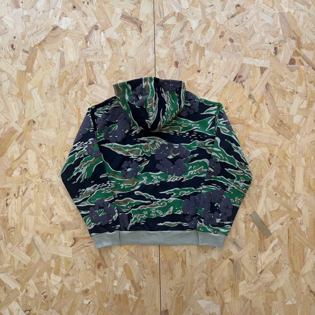 Denim Tears Camo Zip Hoodie 4+