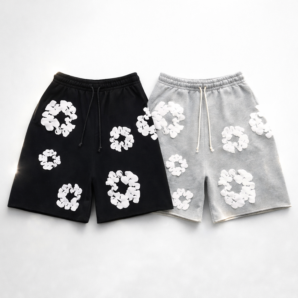 Denim Tears The Cotton Wreath Shorts
