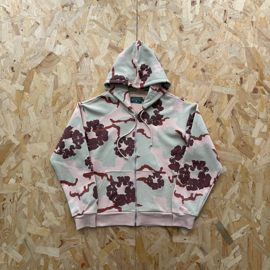 Denim Tears Camo Zip Hoodie 4+