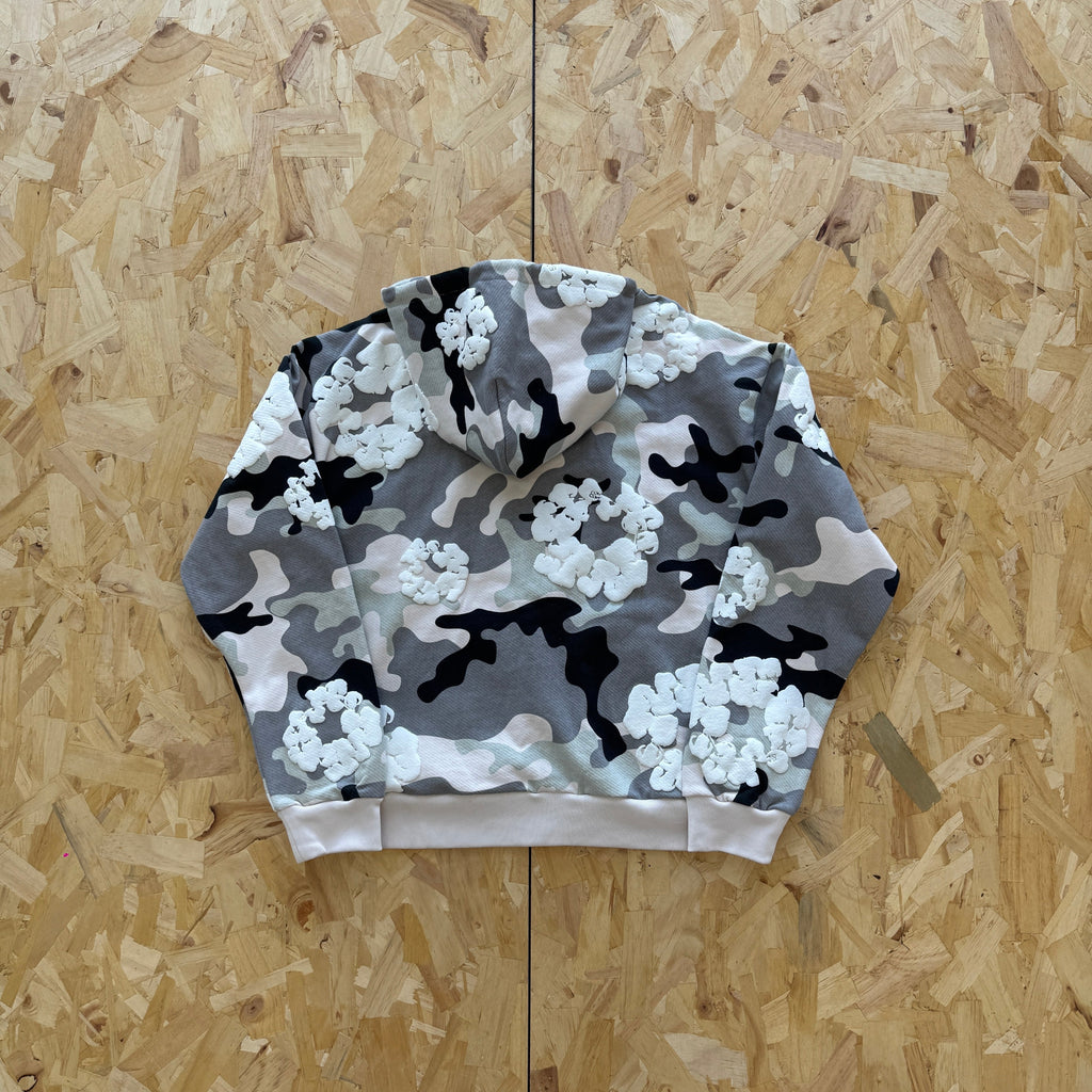 Denim Tears Camo Zip Hoodie 4+