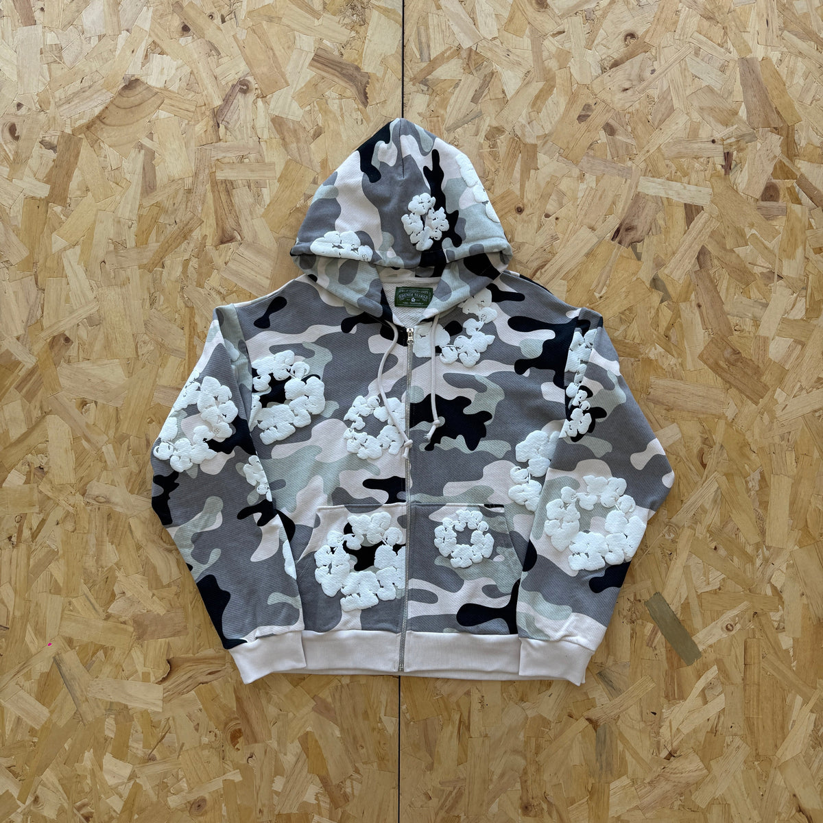 Denim Tears Camo Zip Hoodie 4+