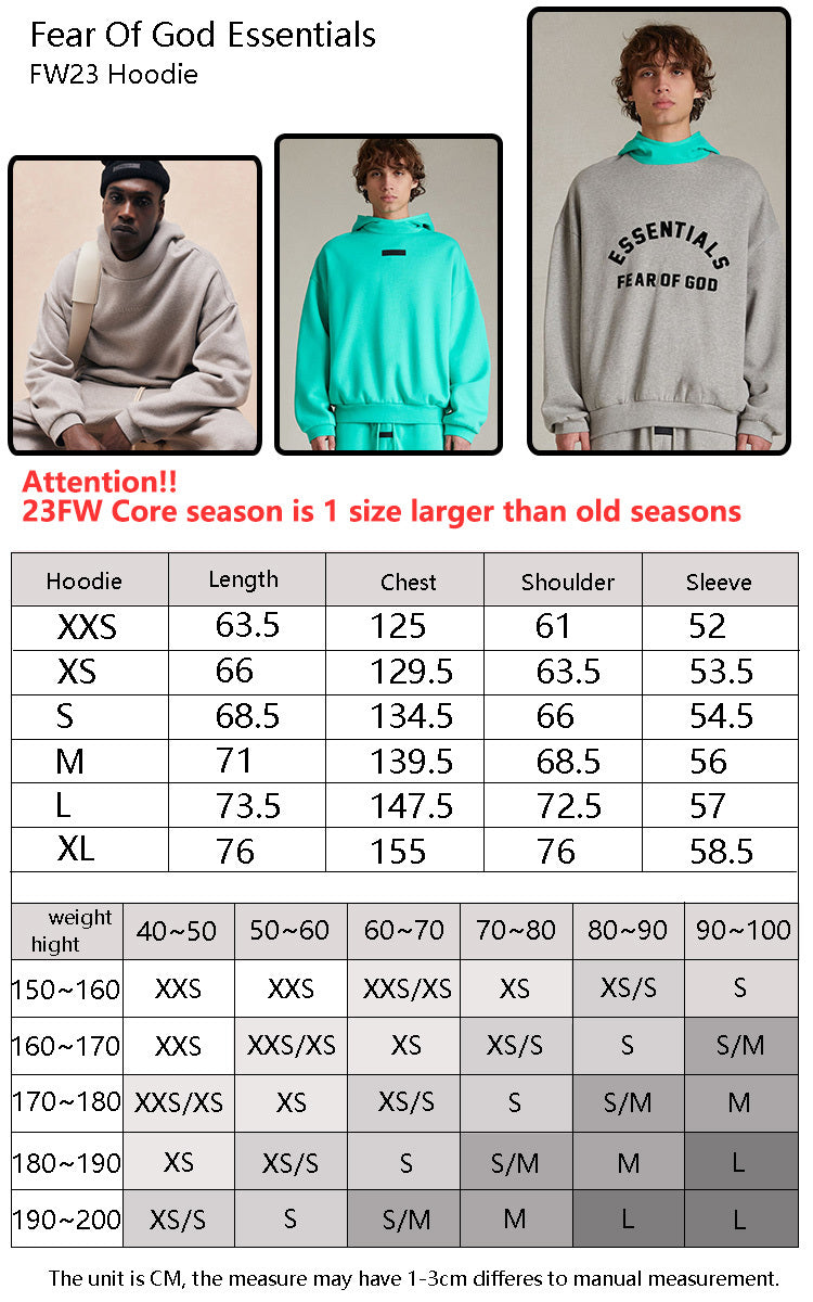 FOG x Essentials Hoodie 24SS